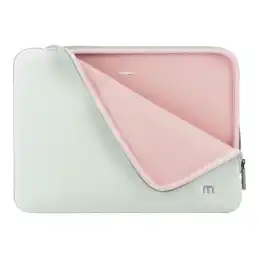 Mobilis Skin - Housse d'ordinateur portable - 12.5" - 14" - gris perle, rose poudré (049005)_3